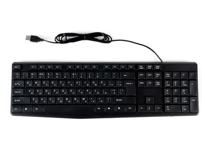 Клавиатура COBRA OK-104 Ukr Black USB