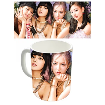 Чашка біла k-pop Блекпінк Blackpink (z1345)