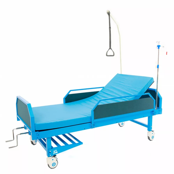 Кровать для лежачих больных MED1-C09UA (голубая) (MED1-C09UA)