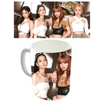 Чашка біла k-pop Блекпінк Blackpink (z1346)