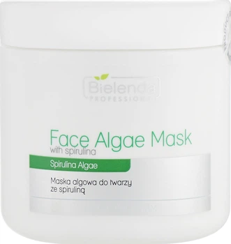 Альгинатная маска для лица со спирулиной - Bielenda Professional Algae Spirulina Face Mask 190g (544119-133864)