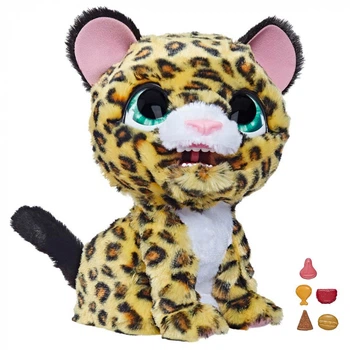 Мягкая интерактивная игрушка Hasbro Леопард Лолли FurReal Friends lil'Wilds F4394