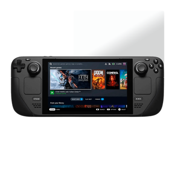 Набір Консоль Valve Steam Deck 256GB Black + Захисне Скло PgTech Steam OS Cover Trans-Clear