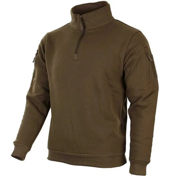 Кофта тактическая Mil-Tec Tactical Sweatshirt Coyote 11472519-S