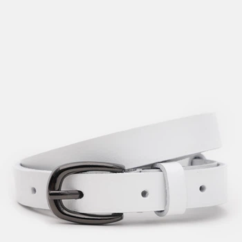Ремень женский из натуральной кожи Laras 100v10genw32-white 100 см Белый (ROZ6400176599)