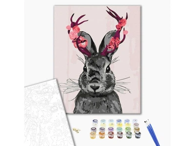 Картина по номерам Фантастический кролик, Brushme (40х50 см), BS52164