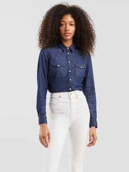 Сорочка джинсова жіноча Levi's 308903648 XS Синя (1159784422)