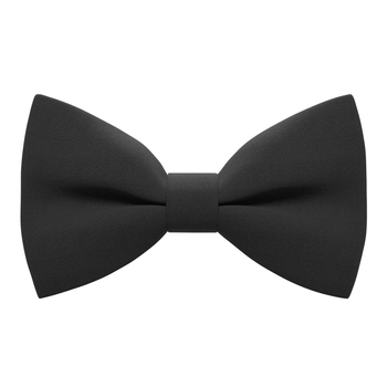 Бабочка Bow Tie House черная стандартная габардин 07527