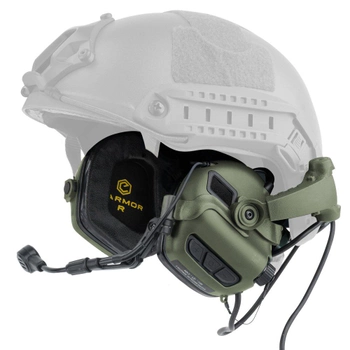 Активная гарнитура с дополнительным креплением на шлем Earmor M32X Mark 3