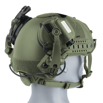 Активная гарнитура с дополнительным креплением на шлем Earmor M32X Mark 3