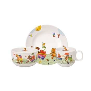 Набір посуду дитячий 3 од Hungry as a Bear Villeroy&Boch 1486658427