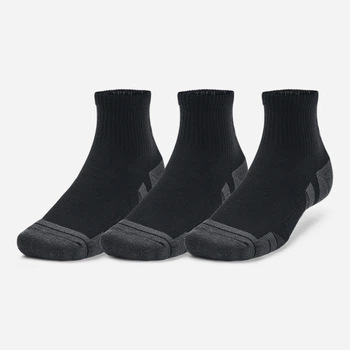 Набор мужских носков высоких Under Armour UA Performance Tech 3pk Qtr 1379510-001 L 3 пары Черный (196884000998)