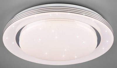 Люстра Reality с пультом управления ATRIA 21W 2500lm 3000 - 6000K (R67041900) на кухню, для спальни, для гостиной