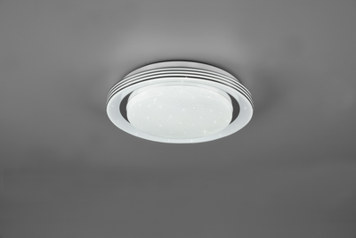 Люстра LED светодиодная потолочная Reality с пультом управления ATRIA 10W 1080lm 3000 - 6000K (R67042800) на кухню, для спальни, для гостиной