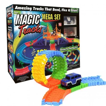 Детский игровой набор Magic Tracks 360 деталей две гоночные машинки в комплекте (934MTK) TIN66