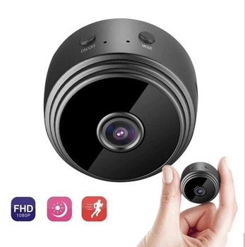 Камера IP Видеонаблюдение Wi-Fi FullHD 1080 Action Camera A9 беспроводная с датчиком движения
