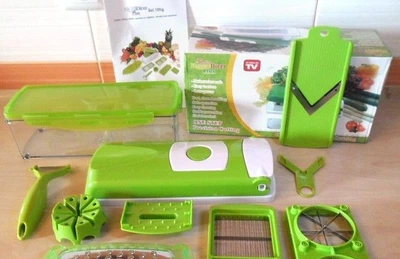 Овощерезка Nicer Dicer Plus универсальная Салатовый Найсер Дайсер Плюс (FG22)