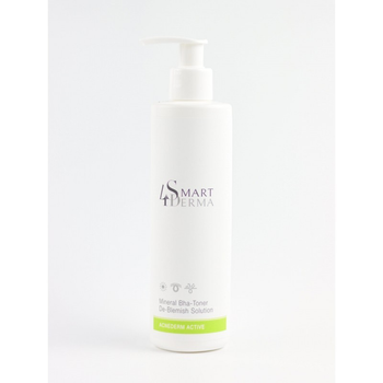 Минеральный себорегулирующий тоник Smart4Derma Acne Derm Active MINERAL BHA-TONER DE-BLEMISH SOLUTION 250мл