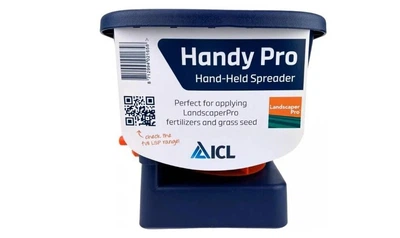Ручний розкидувач добрив для газону HandyPro HandHeld ICL Blue