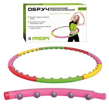 Обруч Profi массажный гимнастический, 98 см M 0251
