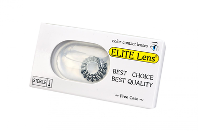 Контактные линзы цветные косметические ELITE Lens "Спайдер" 2 шт.
