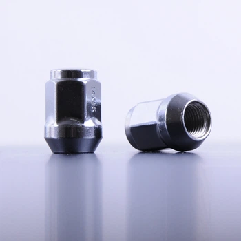 Гайка 14х1,5х35 хром конус закр. з виступ. ключ 21 (20 шт) (пакет) F 452