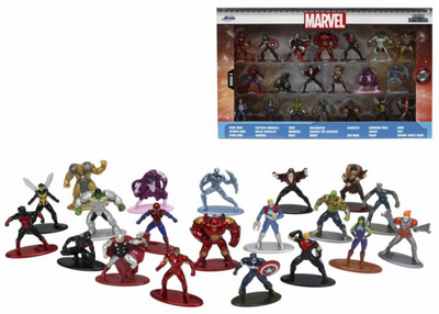 Figurki Jada Toys Marvel nanofigs 20 szt (4006333075896)