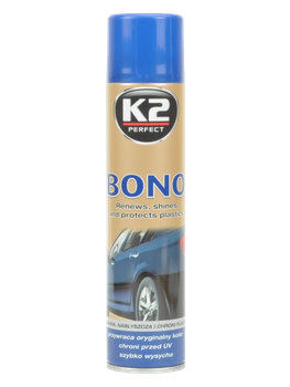 Відновлювач поверхонь спрей 300ml "K2" BONO (K150) (унів. гума/пластик/бампера)(24шт/уп)