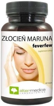 Suplement diety Alter Medica Złocień Maruna Feverfew 60 kapsułek migrena (5907530440526)