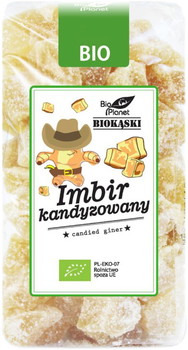 Imbir kandyzowany BIO PLANET 400 g (5907814660022)