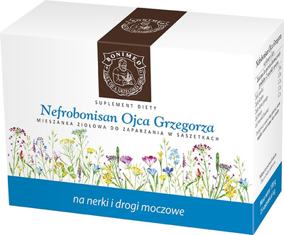 Suplement diety Bonimed Nefrobonisan Ojca Grzegorza 25x4g (5908252932894)