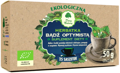 Herbata Dary Natury Bądź optymistą Eko 25x2 g (5902581618283)
