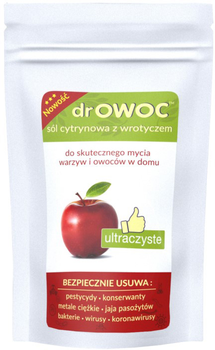 Sól do suktecznego mycia warzw i owoców DrOwoc 300 g (5903111678272)