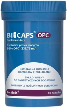 Дієтична добавка для системи кровообігу Formeds Bicaps Opc 60 капсул (5903148620176)