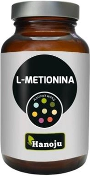 Suplement diety Hanoju L-Metionina 400 mg 90 kapsułek krążenie (8718164788376)
