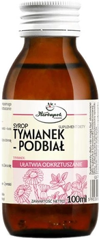 Syrop Herbapol Tymianek Podbiał 100 ml (5903850013662)