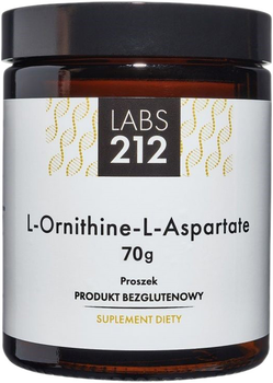 Suplement diety LABS212 L-Ornithine - L-Aspartate 70g (5903796033236)