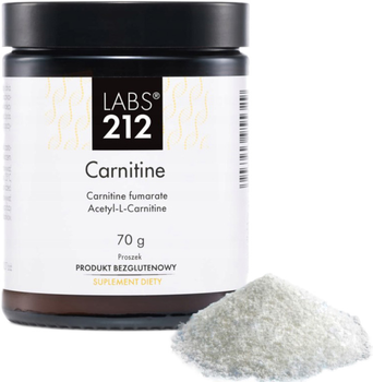 Suplement diety LABS212 Carnitine Acetyl -L-Carnitine 70g proszek (5903943955329)