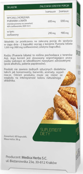 Suplement diety Medica Herbs Kudzu 60 kapsułek (5907622656774)