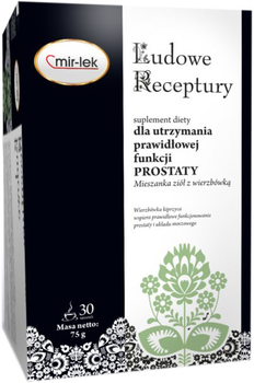 Herbata Mirlek Ludowe Receptury Prawidłowa Prostata 30 saszetek (5906660437567)