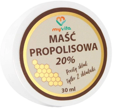 Maść Myvita Propolisowa 20% 30 ml (5903021592064)