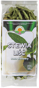 Zamiennik cukru Natura Wita Stevia Liść 30 g naturalny słodzik (5902194544511)