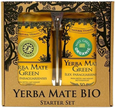 Zestaw Herbata Yerba Mate Green Starter Set 118 g BIO (5904384683284)