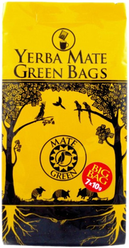 Herbata Yerba Mate Green Despelada Big Bag 7x10 (5907222324349)