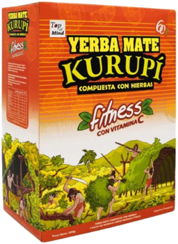 Herbata Yerba Mate Kurupi Fitnes 500 g (7840127000728)
