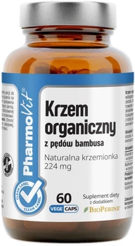 Suplement diety Pharmovit Krzem organiczny 60 kapsułek (5902811238502)