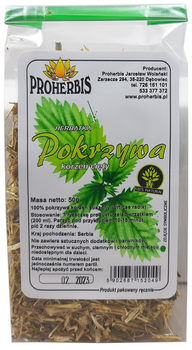 Herbatka Proherbis Pokrzywa Korzeń cięty 50g (5902687152049)
