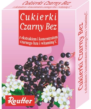 Cukierki Reutter Czarny Bez z Ekstraktem z Bzu (4260375090907)