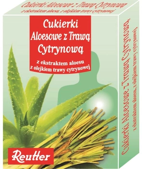 Cukierki Reutter Aloesowe z Trawą Cytrynową (4260376090982)