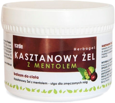 Kasztanowy Żel Virde Z Mentolem 250 ml (8594062352167)